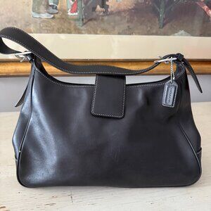 Coach #7789  Black Hobo Bag
